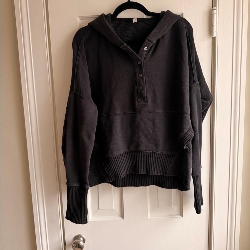 Free People Hooded Sweatshirt